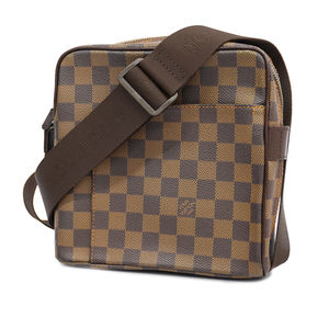Auth Louis Vuitton Damier Olav PM N41442 Women's Shoulder Bag